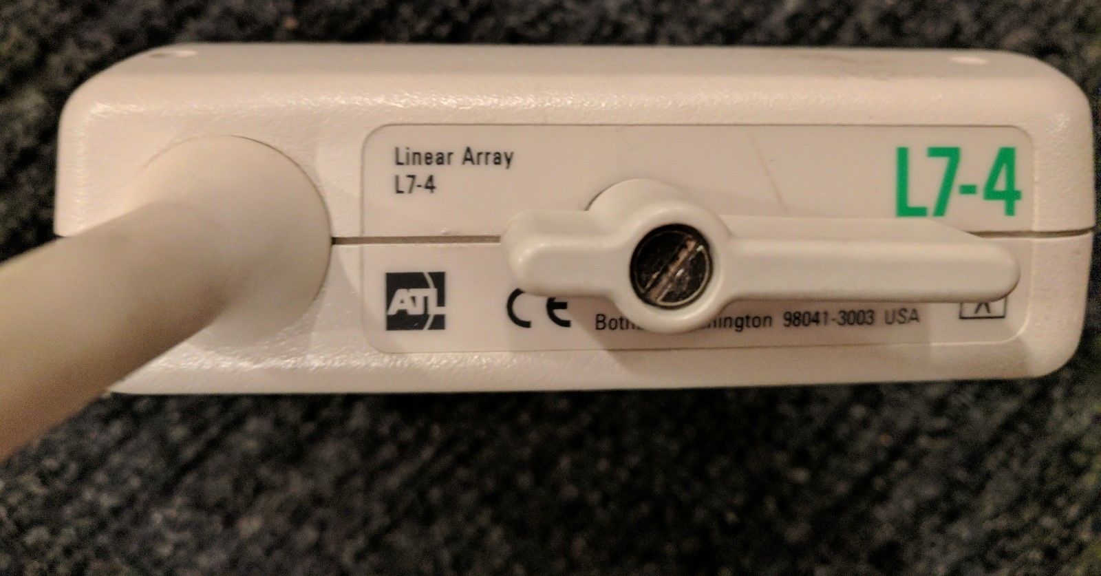 ATL L7-4 Linear Array Ultrasound Transducer Probe with New Hard Carrying Case! DIAGNOSTIC ULTRASOUND MACHINES FOR SALE