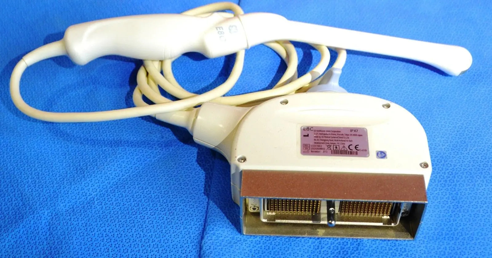 GE E8C Endocavity Ultrasound Transducer Gynecology Ultrasoun Transducer 2012 DIAGNOSTIC ULTRASOUND MACHINES FOR SALE