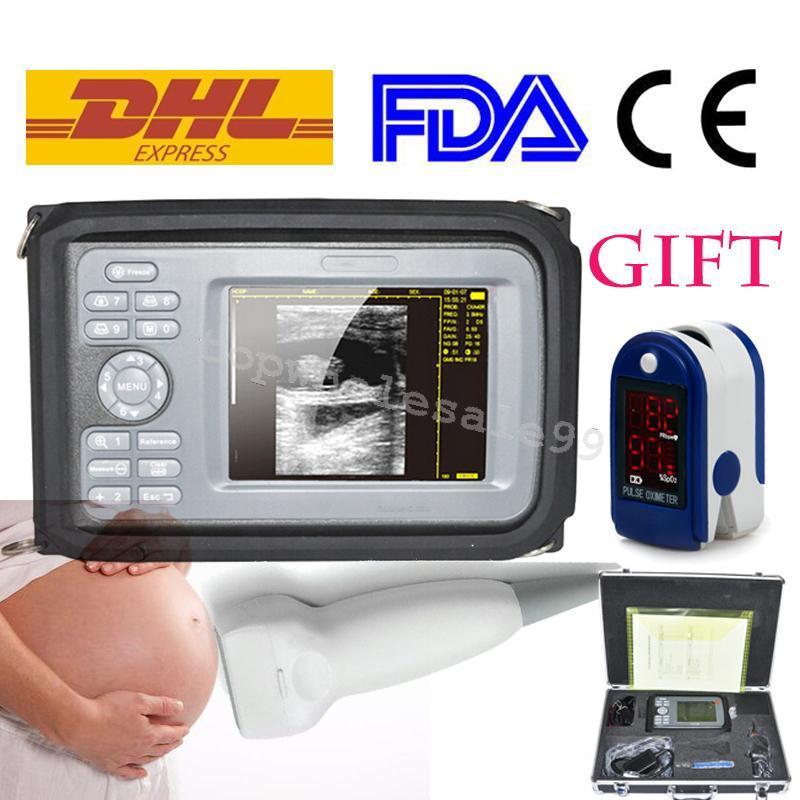 5.5 Inch Digital ultrasound Scanner System with Linear Probe with FREE Oximeter 190891996220 DIAGNOSTIC ULTRASOUND MACHINES FOR SALE