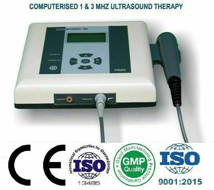 Ultrasound Therapy 1 and 3 Mhz LCD Display Digisonic 3s Physiotherapy Machine aQ 8944824024540 DIAGNOSTIC ULTRASOUND MACHINES FOR SALE