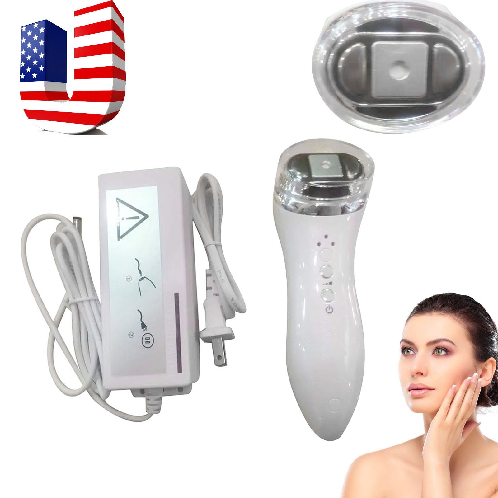 US High Intensity Focused Ultrasound Ultrasonic HIFU/RF LED Facial tool home use 190891534392 DIAGNOSTIC ULTRASOUND MACHINES FOR SALE