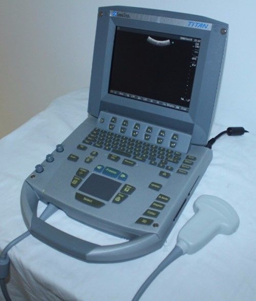 Sonosite Titan Portable Ultrasound System with Probe DIAGNOSTIC ULTRASOUND MACHINES FOR SALE