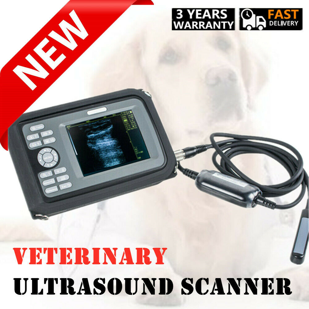 Veterinary Ultrasound Scanner Cow Horse Pregnancy Ultrasound Scanner Rectal 5.5" DIAGNOSTIC ULTRASOUND MACHINES FOR SALE