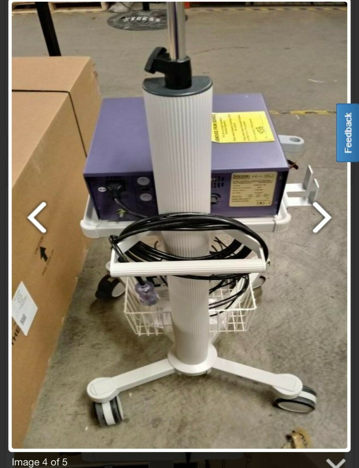 Soring Ultrasound Sonoca 180 with Foot Pedal and Stand DIAGNOSTIC ULTRASOUND MACHINES FOR SALE