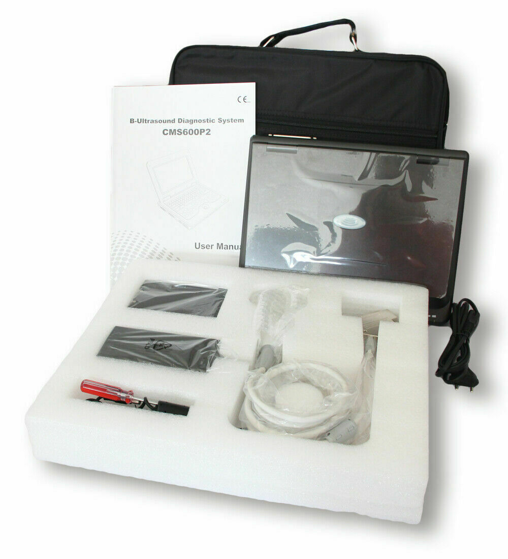 Portable Laptop B-UltraSound Scanner Machine with Cardiac probe DIAGNOSTIC ULTRASOUND MACHINES FOR SALE