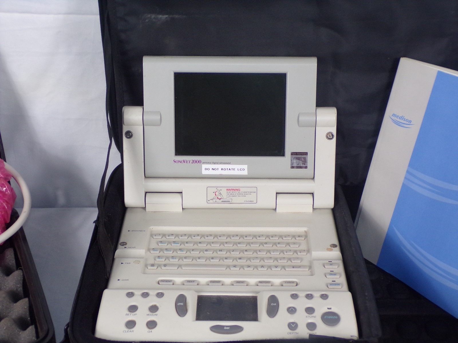 Medison SonoVet 2000 Veterinary Small Animal Digital Ultrasound DIAGNOSTIC ULTRASOUND MACHINES FOR SALE