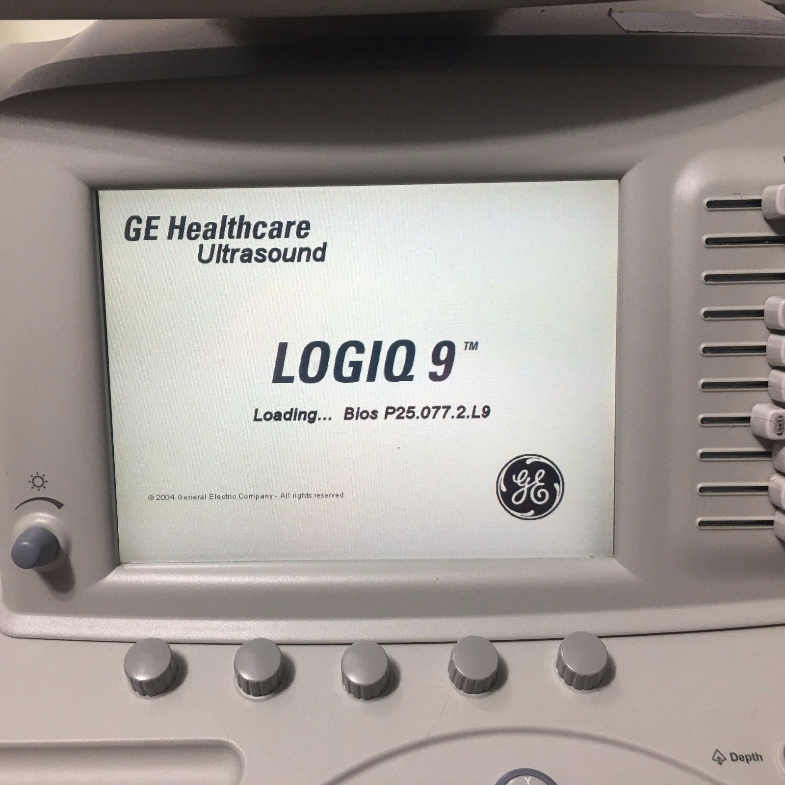 GE Logiq 9 Ultrasound System with 3.5C, E8C, 7L, 10L, and M12L  Transducers DIAGNOSTIC ULTRASOUND MACHINES FOR SALE