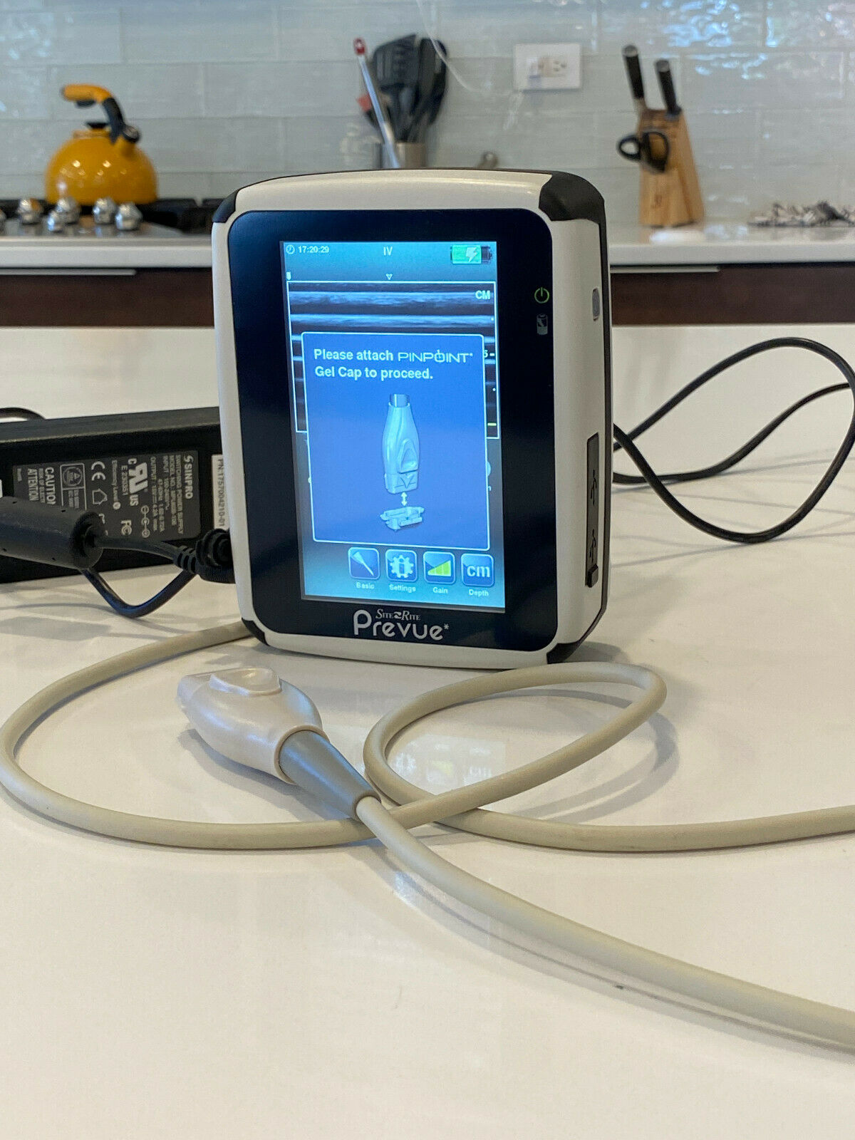 Bard Site Rite Prevue Portable Ultrasound (w/ Probe) DIAGNOSTIC ULTRASOUND MACHINES FOR SALE