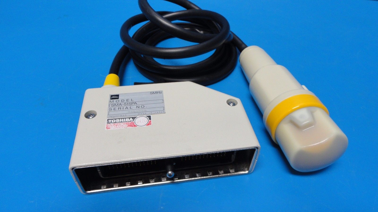 TOSHIBA SMA-515PA 5.0 MHZ ANNULAR ARRAY / PHASED ARRAY PROBE / TRANSDUCER (7084) DIAGNOSTIC ULTRASOUND MACHINES FOR SALE