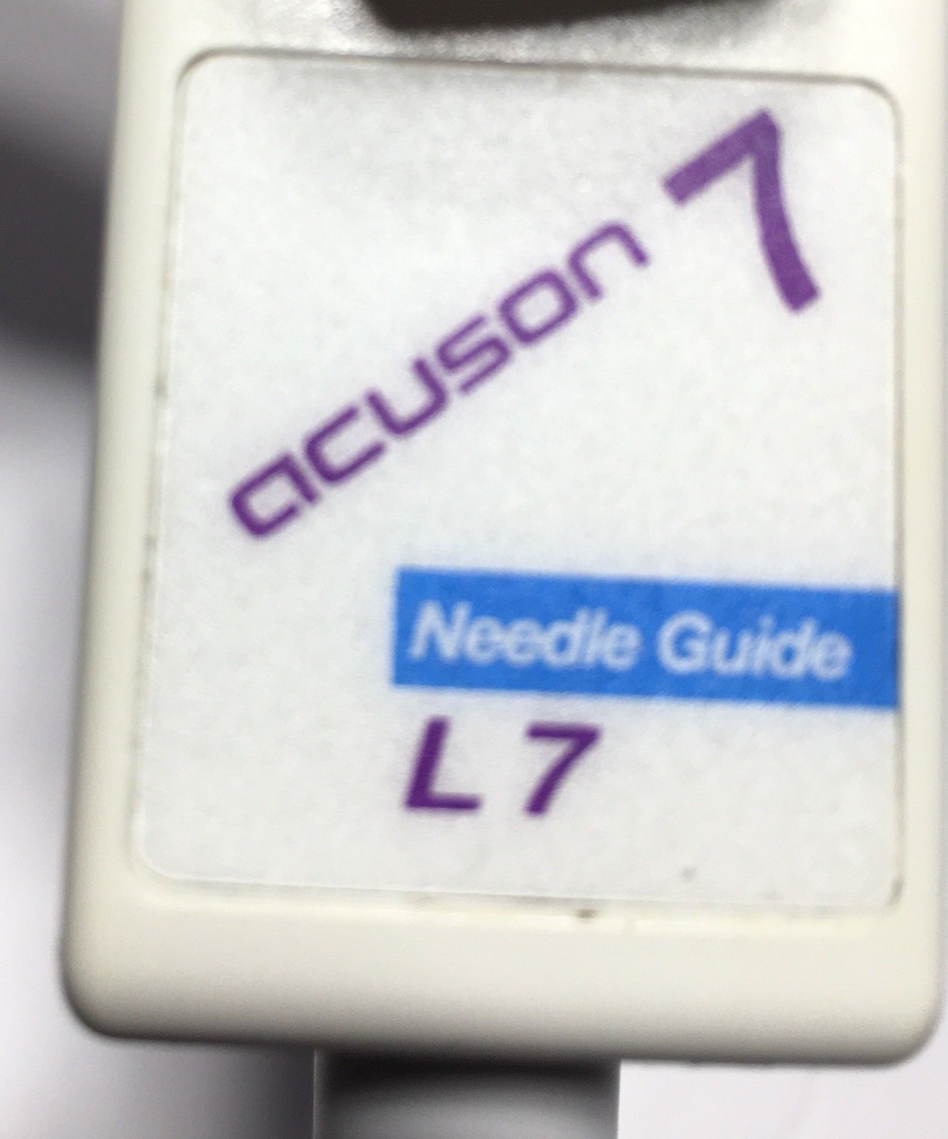 Acuson 7 MicroCase L7 Ultrasound Transducer Probe DIAGNOSTIC ULTRASOUND MACHINES FOR SALE