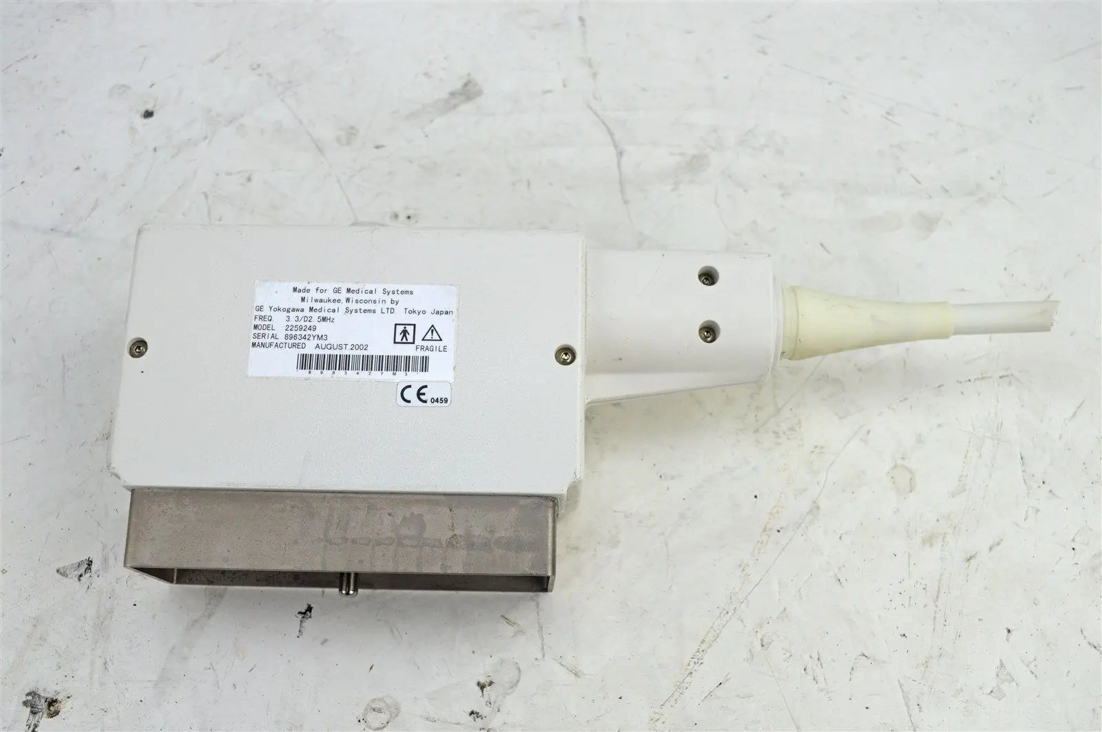 GE Ultrasound Probe Connector C364 2259249 3.3/D2.5MHz Logiq 400 500 Transducer DIAGNOSTIC ULTRASOUND MACHINES FOR SALE