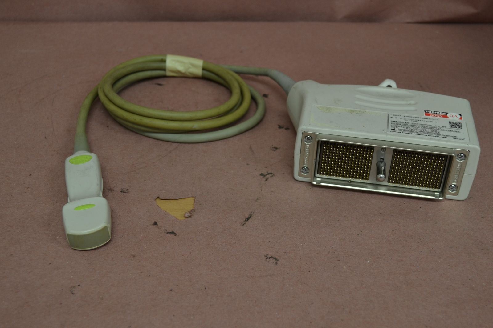 Toshiba Viamo PVT-382BT 5.5-1.8MHz Convex Ultrasound Transducer Probe J1642 DIAGNOSTIC ULTRASOUND MACHINES FOR SALE