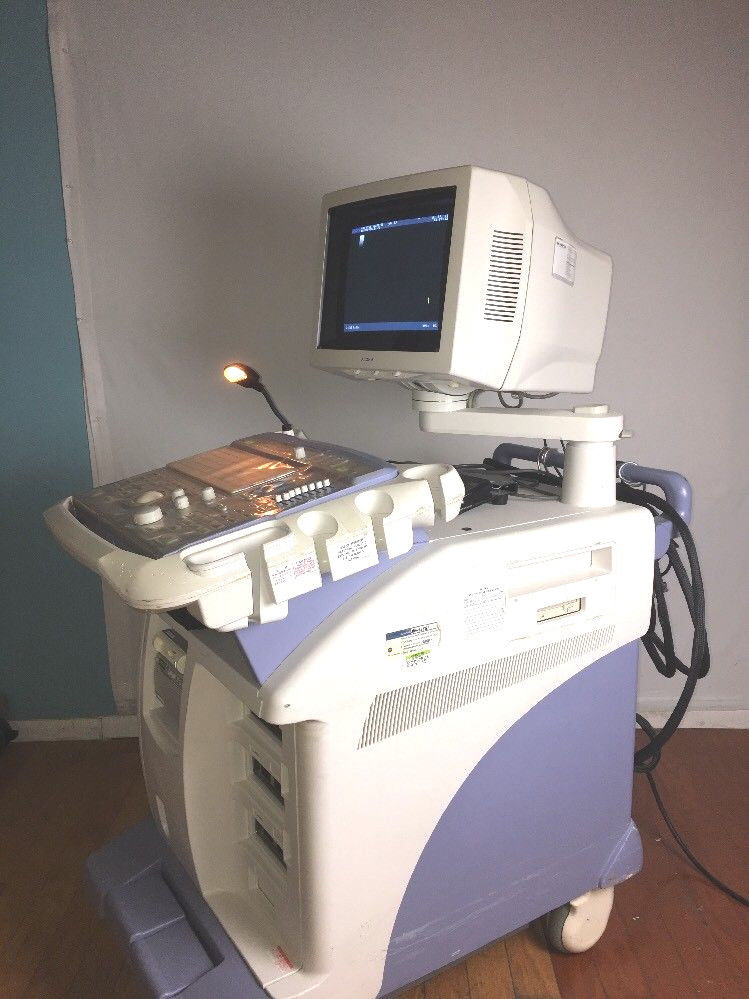 Aloka SSD-ALPH5 Ultrasound Machine + Sony Printer + DVD recorder DIAGNOSTIC ULTRASOUND MACHINES FOR SALE