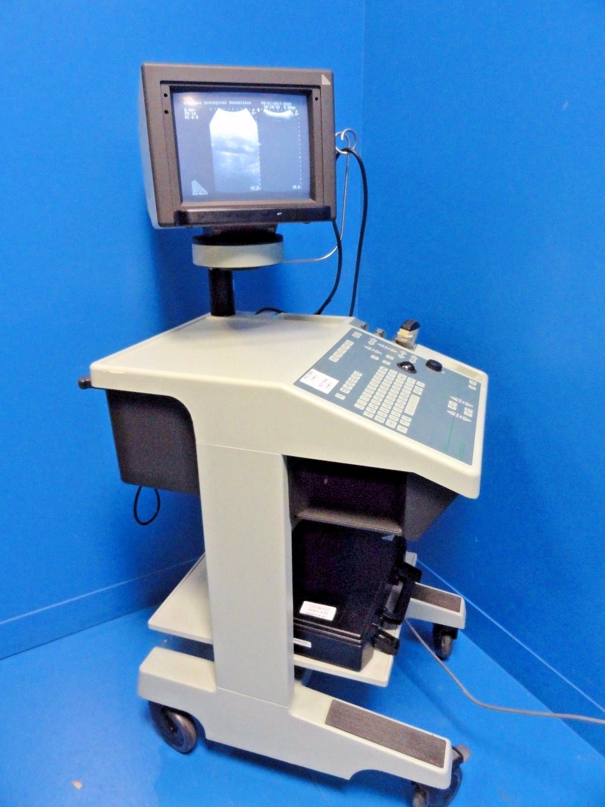 BK Medical Leopard 2001 Ultrasound W/ 8565 Convex Probe & Manual ~13544 DIAGNOSTIC ULTRASOUND MACHINES FOR SALE