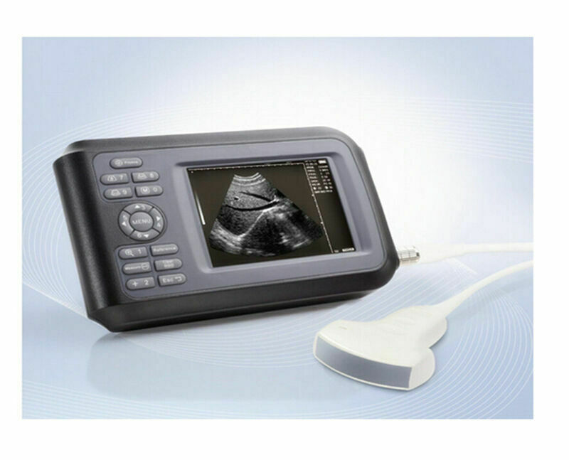 5.5" Handheld Digital Ultrasound Scanner LCD HandScan 3.5MHz Convex Probe  Case DIAGNOSTIC ULTRASOUND MACHINES FOR SALE