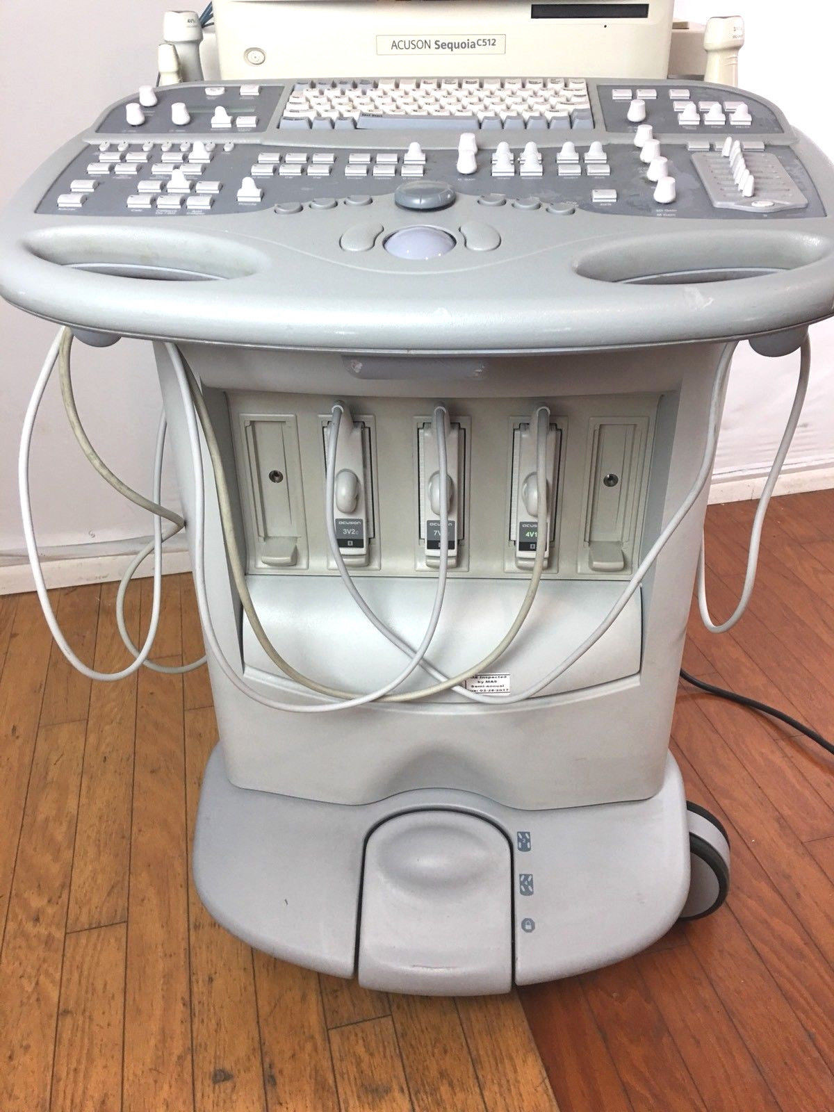 Siemens Acuson Sequoia C512 ultrasound system, w/Probes: 3 Adult & 1 Pedi Probe DIAGNOSTIC ULTRASOUND MACHINES FOR SALE