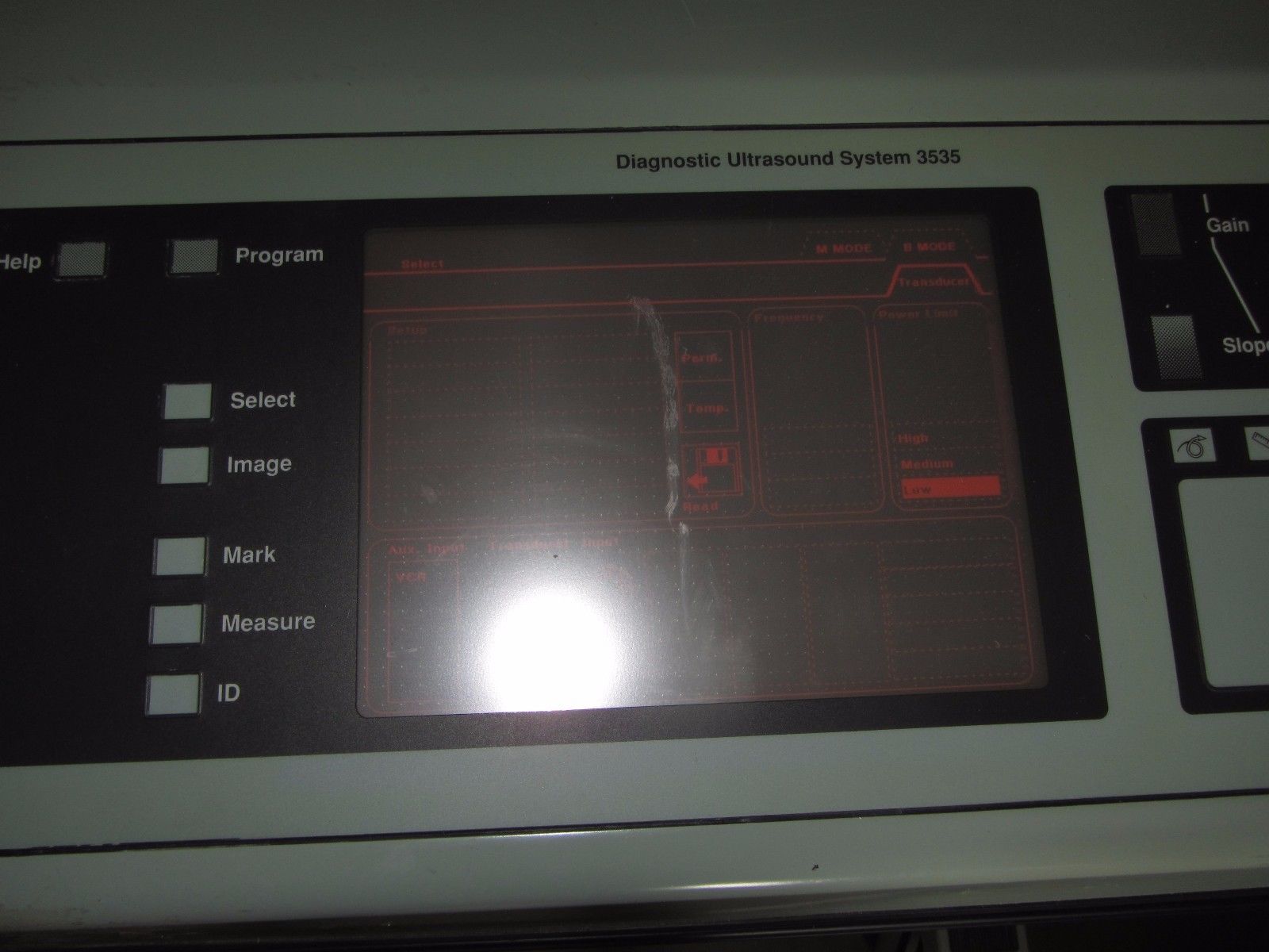 B & K Medical Model 3535 Ultrasound with Rectal Probe DIAGNOSTIC ULTRASOUND MACHINES FOR SALE