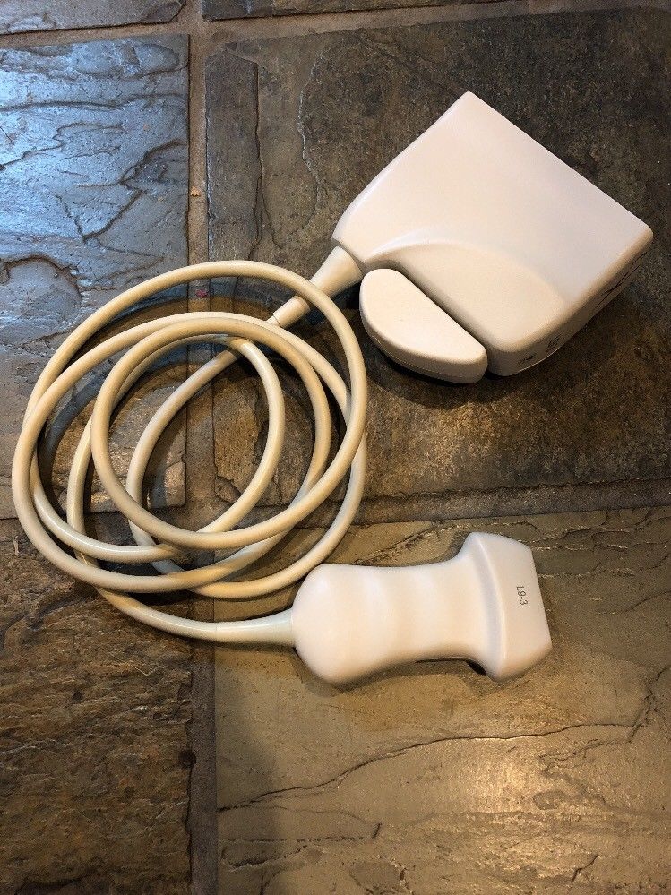 a cord connected to a probe device
