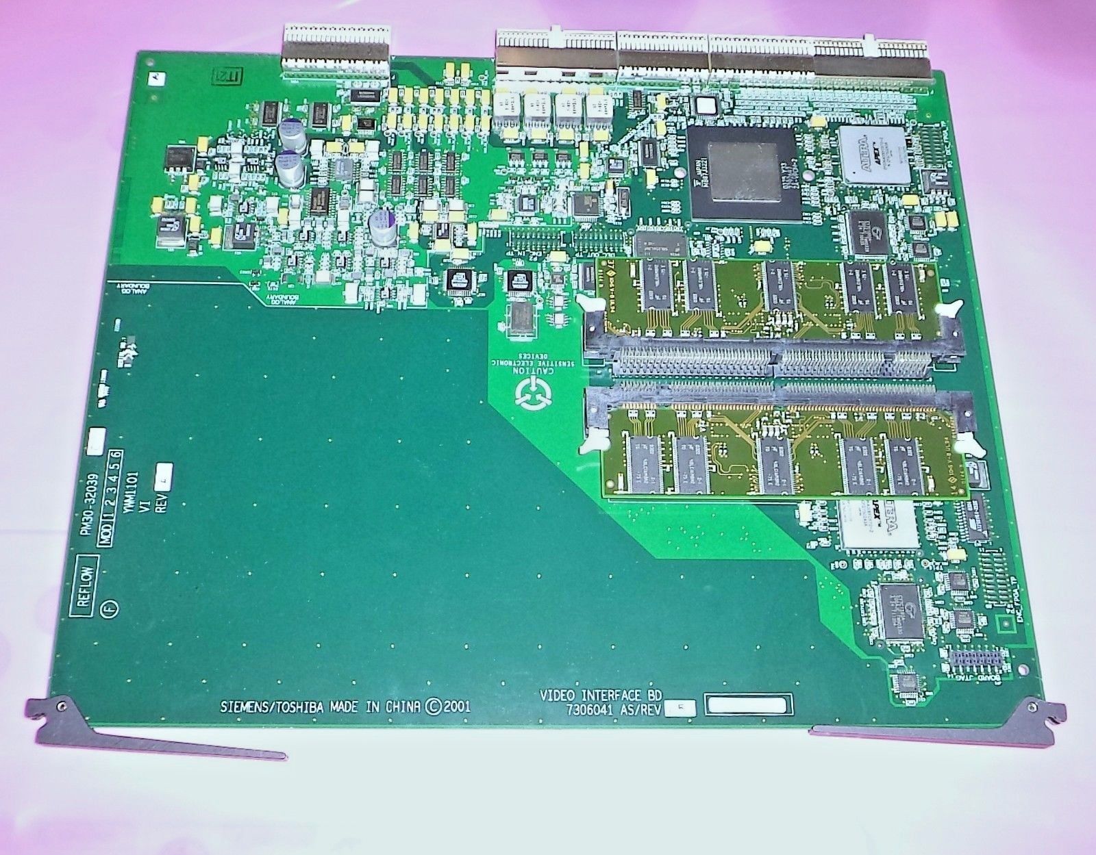 Siemens Antares Ultrasound Video Interface Board (PN: 07306041) DIAGNOSTIC ULTRASOUND MACHINES FOR SALE