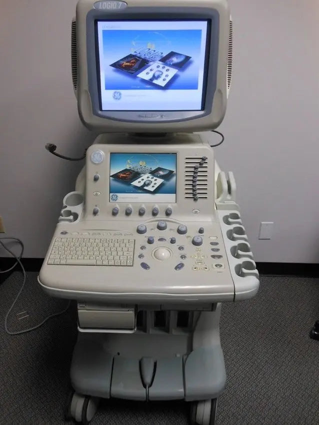 GE Logiq 7 Ultrasound (CRT Monitor)  Software Version R6.0.3 - Box Only DIAGNOSTIC ULTRASOUND MACHINES FOR SALE
