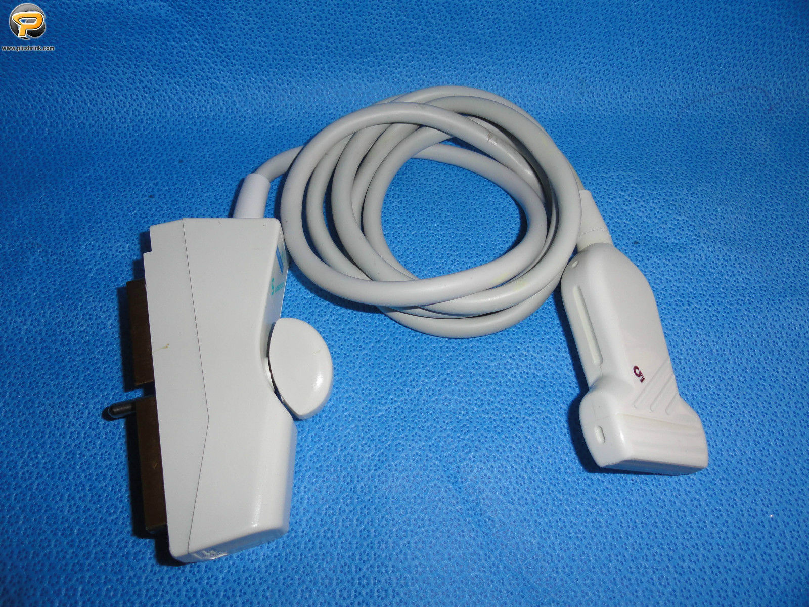 Acuson 5 Needle Guide L 5 P/N 45443 Ultrasound Probe for 128XP-10 & Aspen (3473) DIAGNOSTIC ULTRASOUND MACHINES FOR SALE