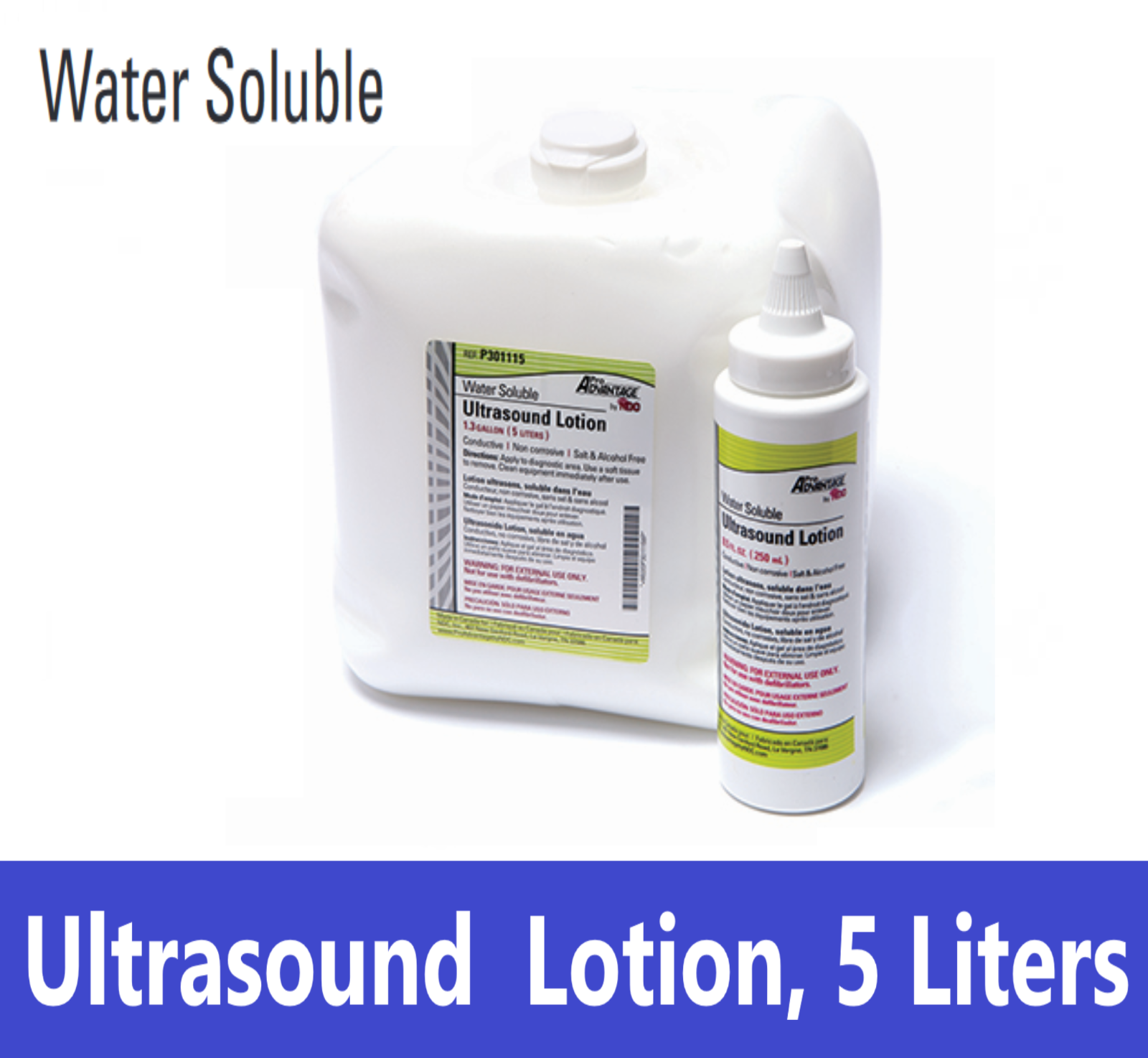 Ultrasound Lotion - 5 Liter Collapsible Container  Ultrasound Therapy Treatment DIAGNOSTIC ULTRASOUND MACHINES FOR SALE