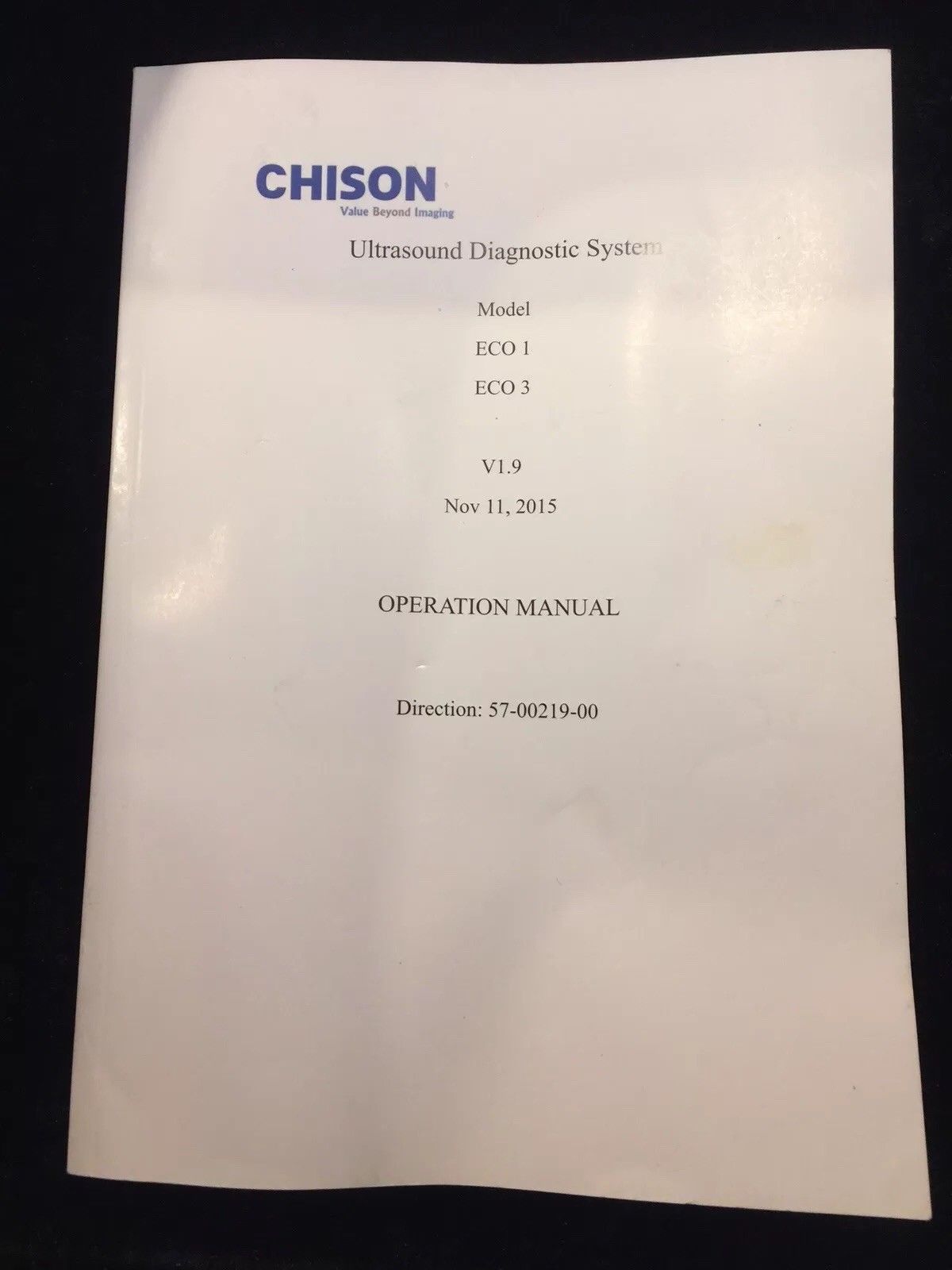 Chison ECO1 Portable LED Ultrasound Scanner DIAGNOSTIC ULTRASOUND MACHINES FOR SALE