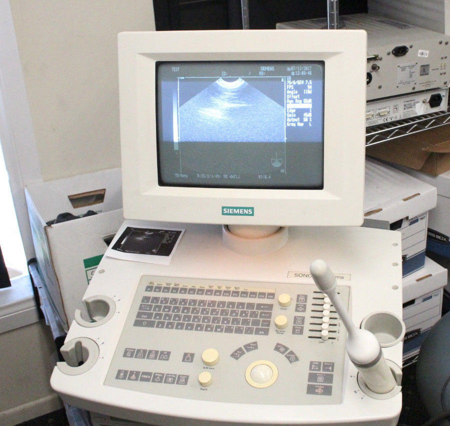 Siemens Sonoline Prima Ultrasound w/ Siemens c5-2 Probe and EV9-4 DIAGNOSTIC ULTRASOUND MACHINES FOR SALE