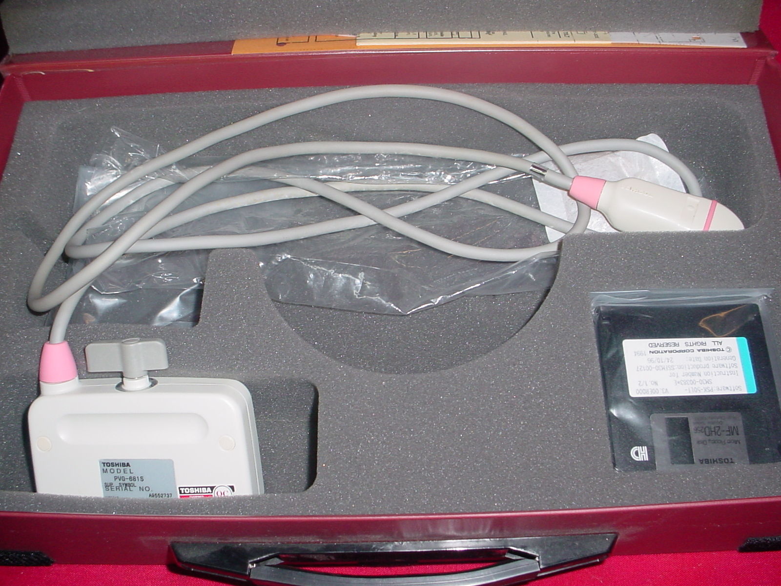 Toshiba Just Vision 400 SSA-325A Ultrasound w/ PVG-681S & PVF-745V Fetal Probes DIAGNOSTIC ULTRASOUND MACHINES FOR SALE