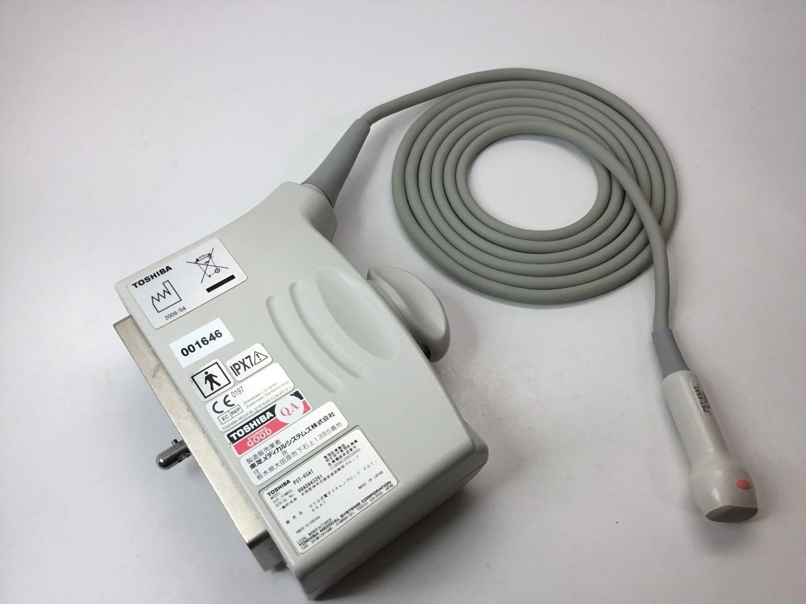 Toshiba PST-65AT Ultrasound Probe DIAGNOSTIC ULTRASOUND MACHINES FOR SALE