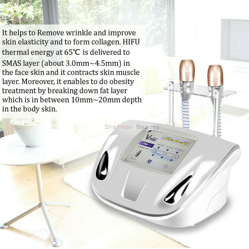 V MAX HIFU Skin Tightening Ultrasound Wrinkle Machine Face Neck Lift Skin Care DIAGNOSTIC ULTRASOUND MACHINES FOR SALE