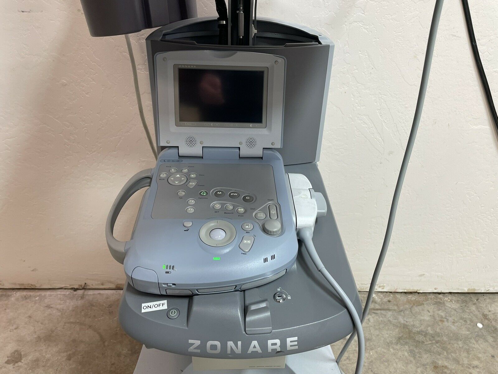 Zonare Z One Ultrasound System With Transducer And Printer DIAGNOSTIC ULTRASOUND MACHINES FOR SALE