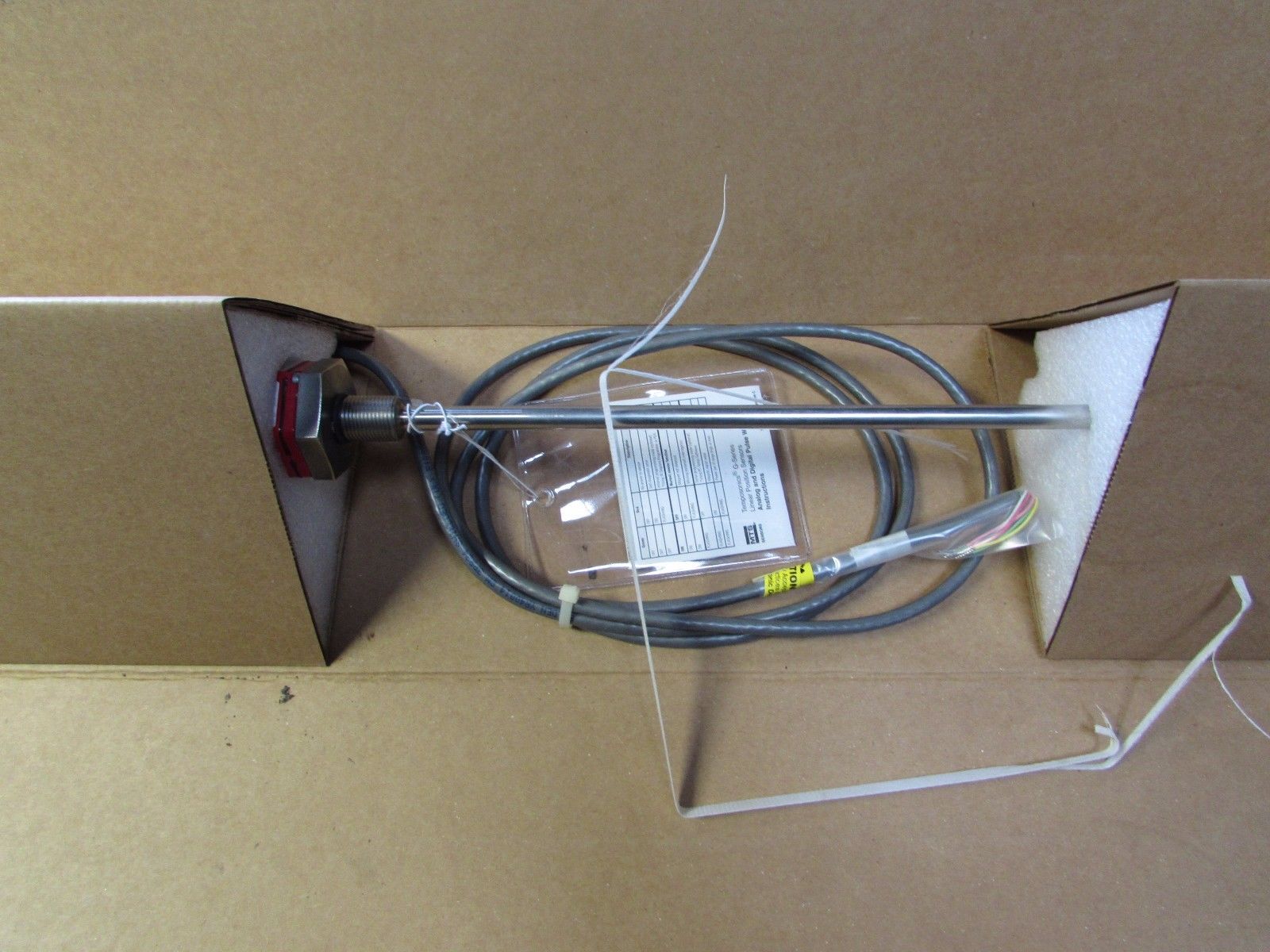 TEMPOSONICS MTS GHS0300MR022A0 LINEAR TRANSDUCER W/13"PROBE NIB MAKE OFFER!! DIAGNOSTIC ULTRASOUND MACHINES FOR SALE