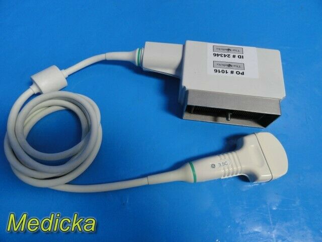 GE 3.5C P/N 2050357 Convex Array Ultrasound Transducer Probe *TESTED* ~ 24346 7445232340327 DIAGNOSTIC ULTRASOUND MACHINES FOR SALE