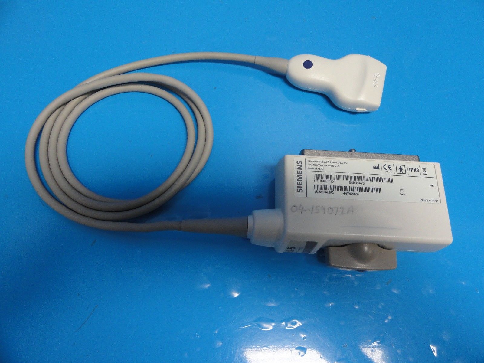 2014 Siemens Antares VF10-5 P/N 04839473 Linear Ultrasound Transducer (11892) DIAGNOSTIC ULTRASOUND MACHINES FOR SALE