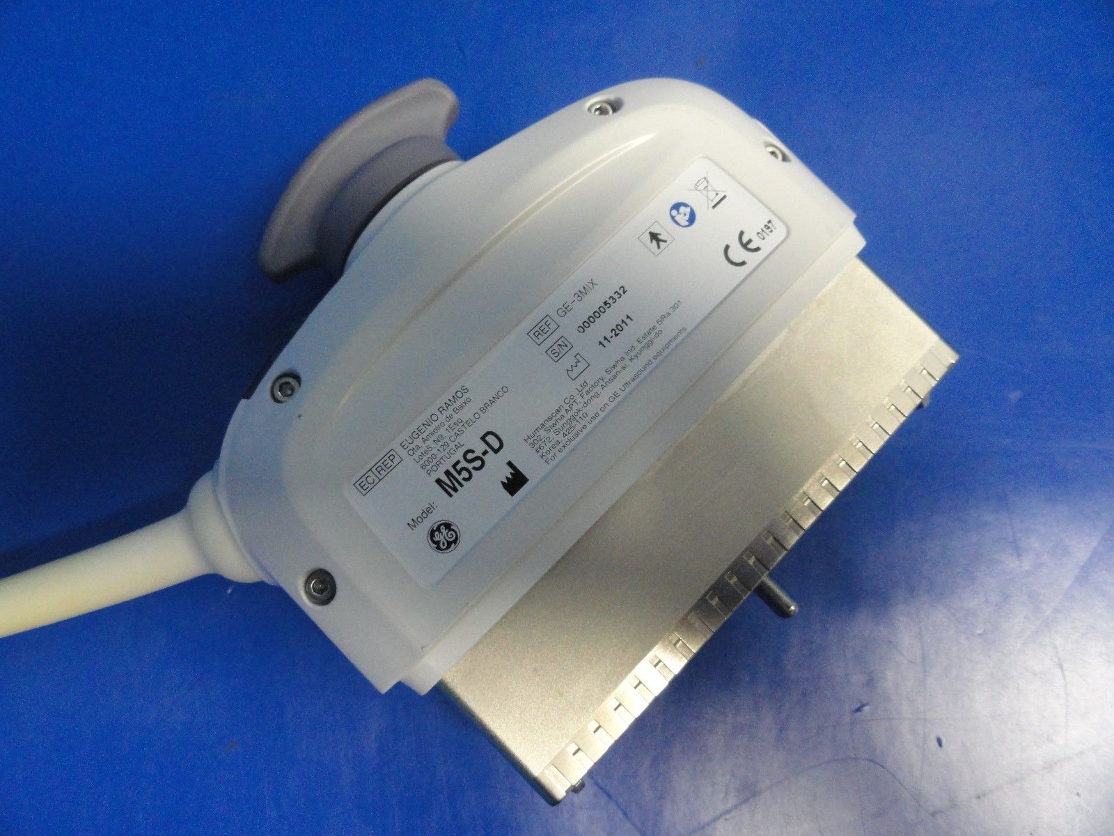 2011 GE M5S-D (GE-3MIX) Active Matrix Single Crystal Phased  Array Probe /10188 DIAGNOSTIC ULTRASOUND MACHINES FOR SALE