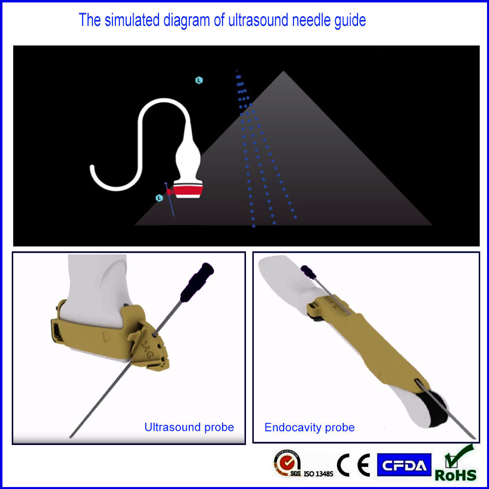 Biopsy Needle Guide, Puncture Adapter For Hitachi EUP-C715 Ultrasound Probe DIAGNOSTIC ULTRASOUND MACHINES FOR SALE