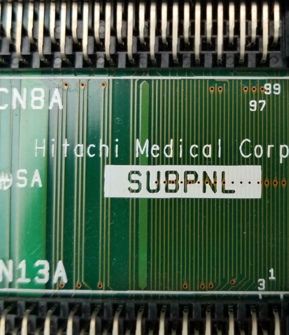 Hitachi SUBPNL CN13A/CN8A Assembly Board from Hi Vision 5500 Ultrasound DIAGNOSTIC ULTRASOUND MACHINES FOR SALE