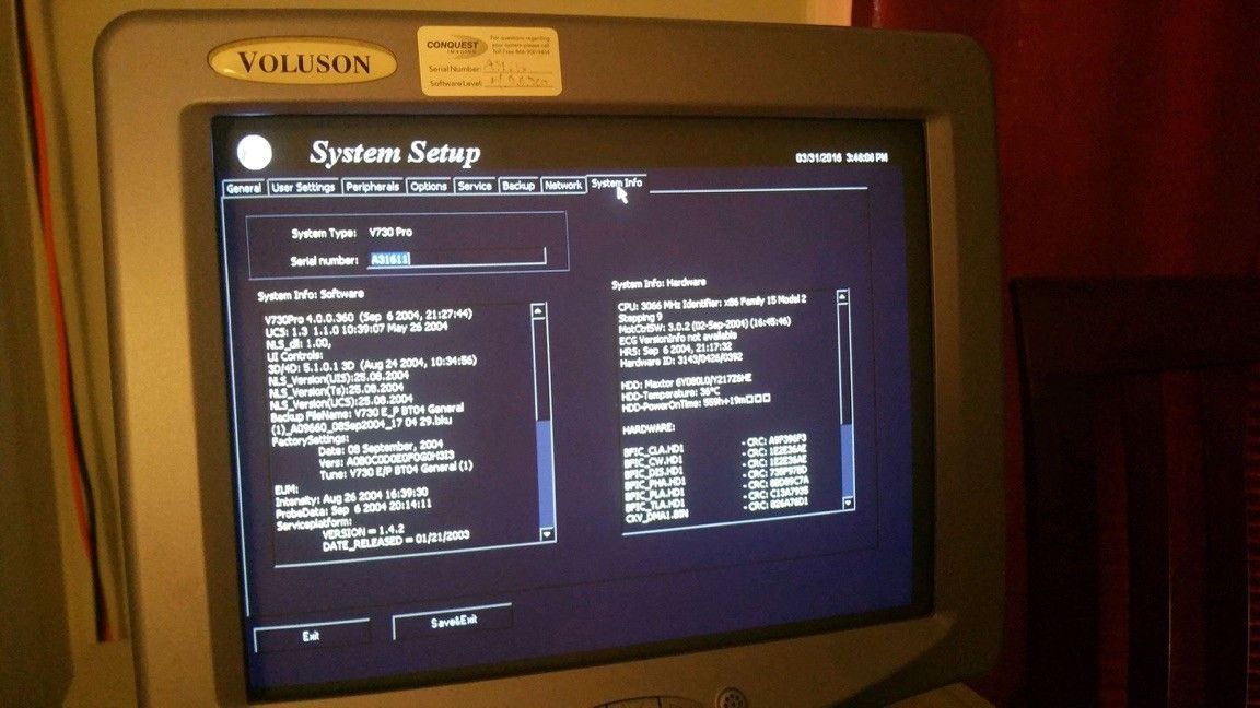 GE Voluson 730 Pro Medical Ultrasound Machine w/ Probes - FREE SHIPPING DIAGNOSTIC ULTRASOUND MACHINES FOR SALE