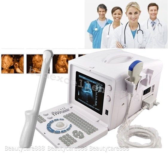 Ultrasound Scanner Machine Unit 3.5Mhz Convex Transvaginal Probe Free 3D  CE DIAGNOSTIC ULTRASOUND MACHINES FOR SALE