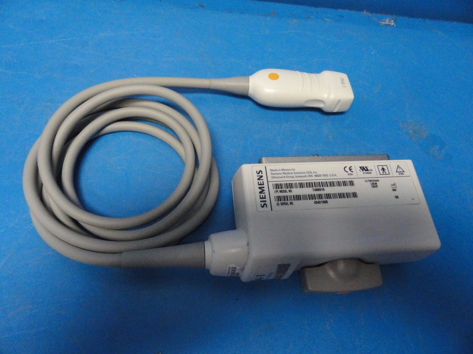 Siemens Acuson Antares PH4-1 Phased Array Ultrasound Transducer Probe (9665) DIAGNOSTIC ULTRASOUND MACHINES FOR SALE