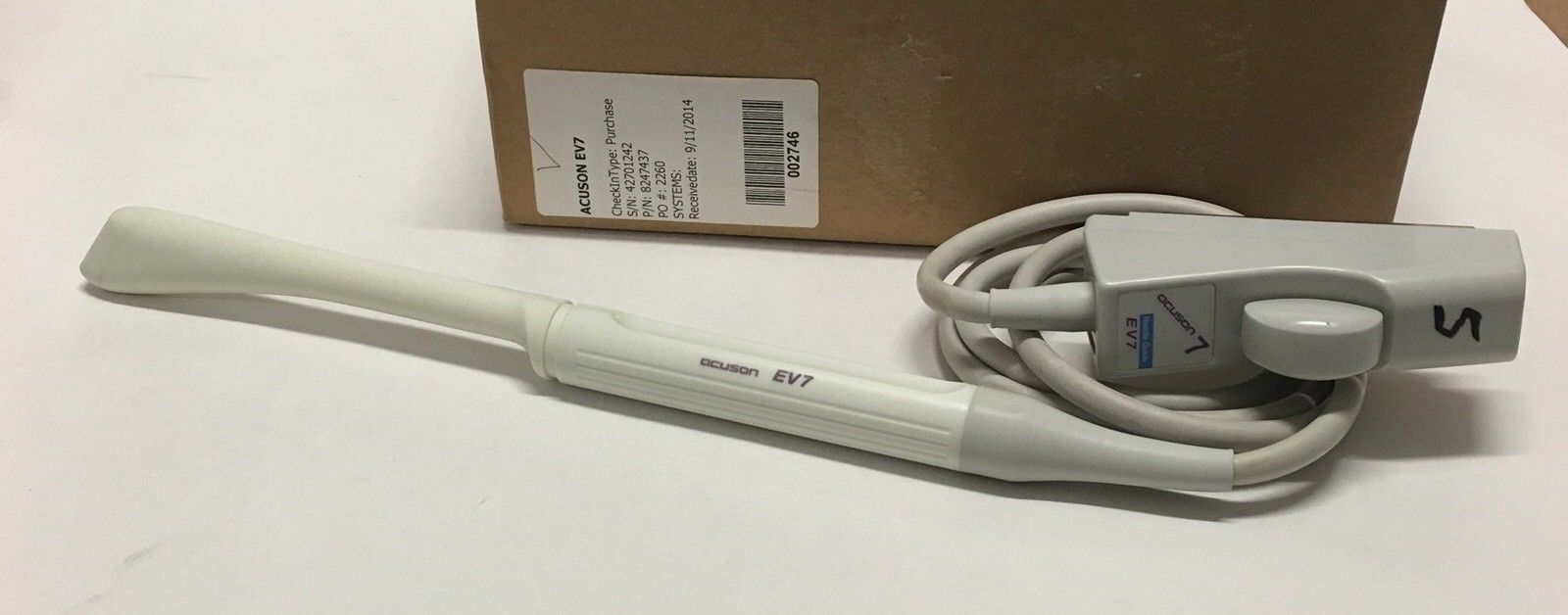 Acuson EV7 Ultrasound Intracavity Transducer Probe DIAGNOSTIC ULTRASOUND MACHINES FOR SALE