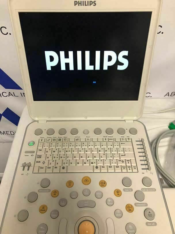 Philips CX50 Portable Ultrasound Machine with C5-1 Ultrasound Probe Transducer DIAGNOSTIC ULTRASOUND MACHINES FOR SALE