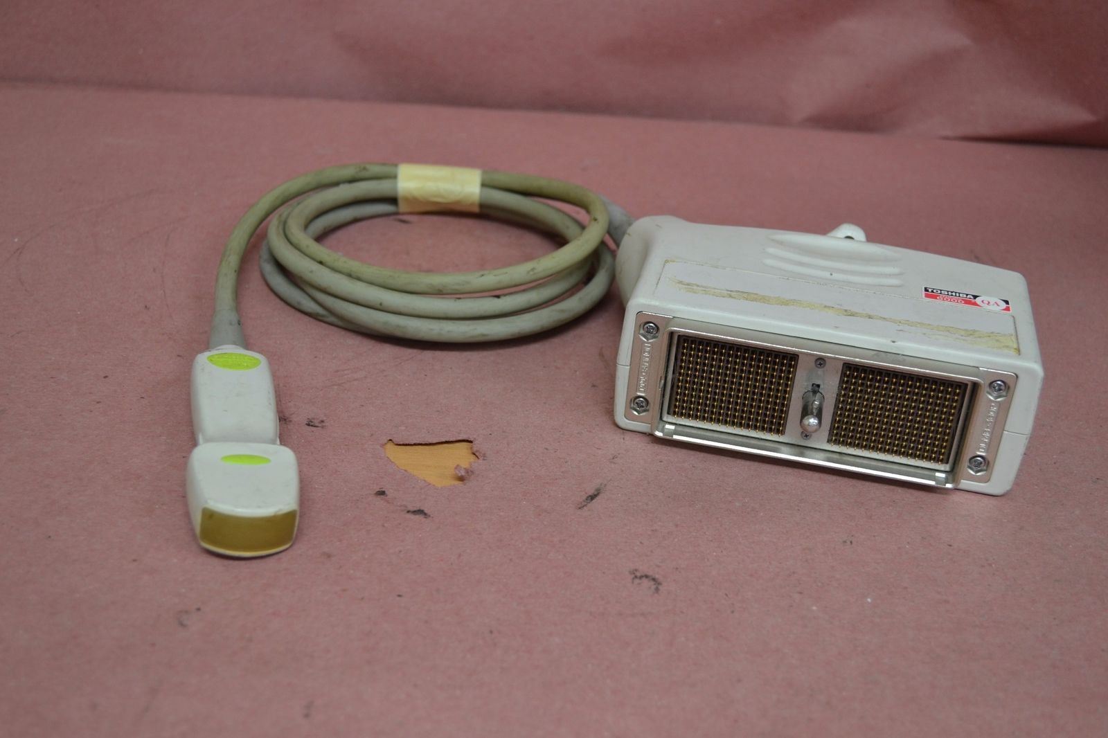 Toshiba Viamo PVT-382BT 5.5-1.8MHz Convex Ultrasound Transducer Probe J1643 DIAGNOSTIC ULTRASOUND MACHINES FOR SALE