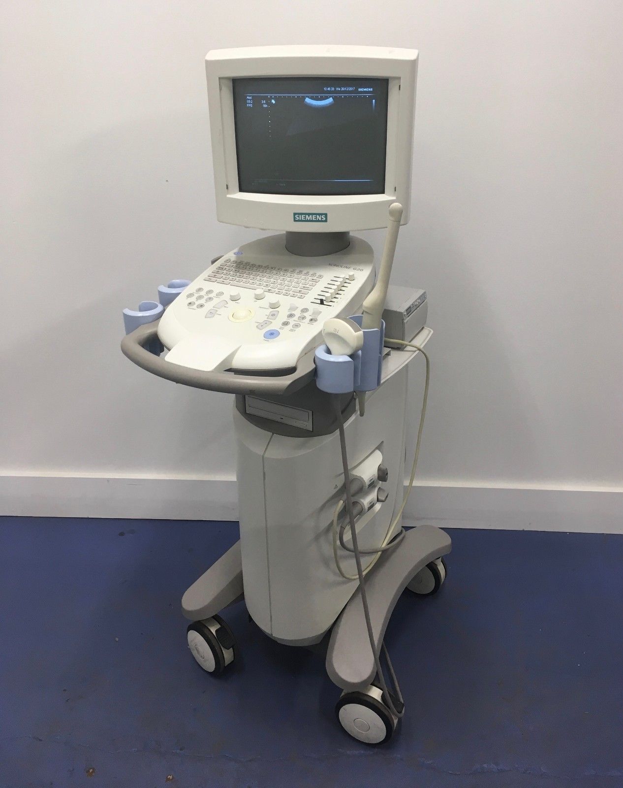 2008 Siemens Sonoline G20 Ultrasound 08648847 w/ C5-2 DIAGNOSTIC ULTRASOUND MACHINES FOR SALE