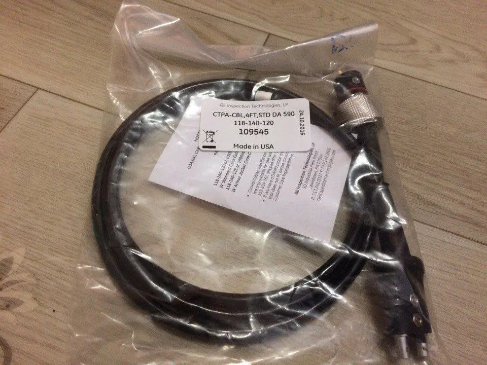 Ultrasound High Temperature transducer GE Krautkramer DA590  with cable C120 DIAGNOSTIC ULTRASOUND MACHINES FOR SALE