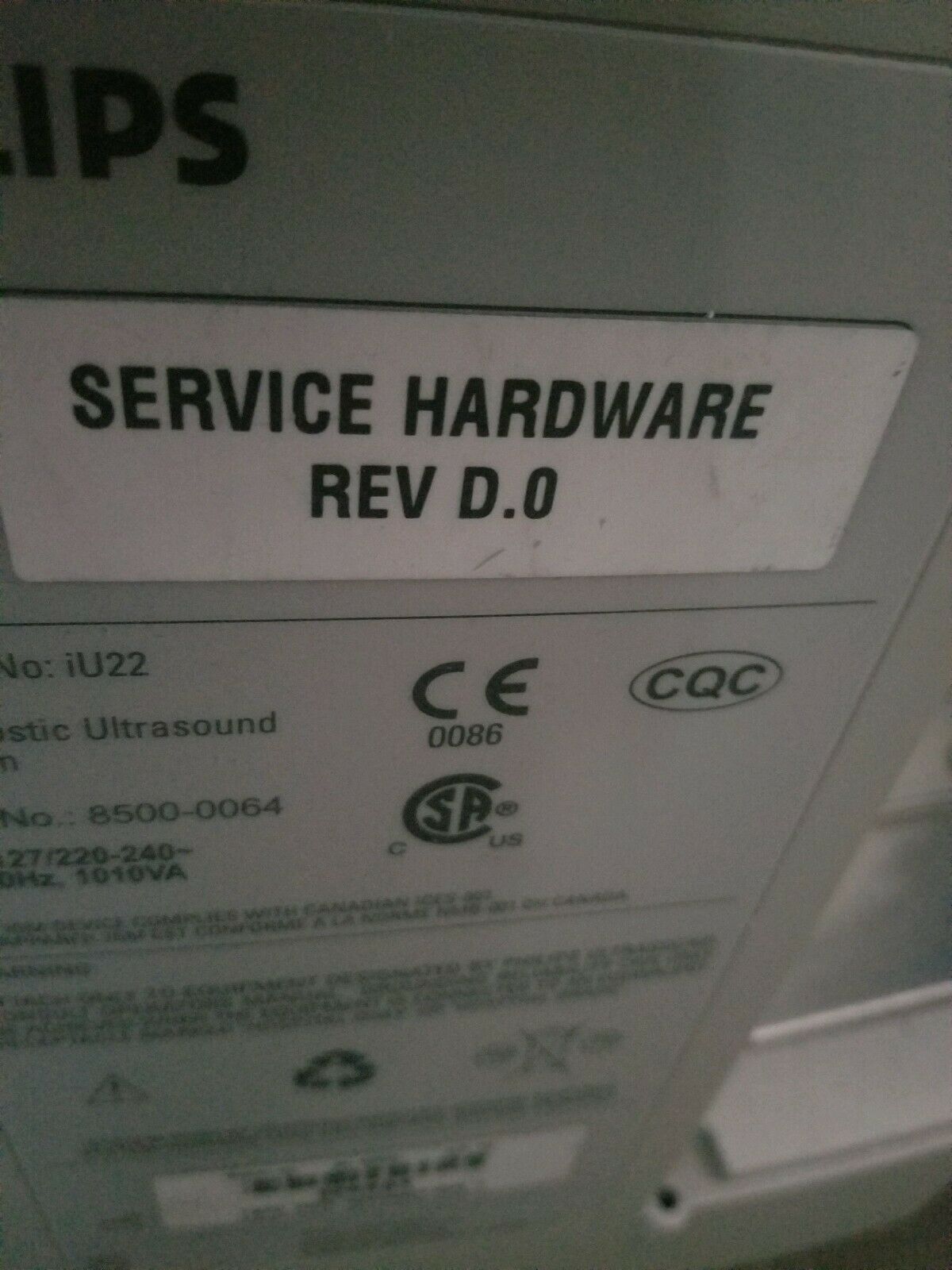 Philips IU 22 Ultrasound|D Cart|Transducers|Refurbished|Warranty DIAGNOSTIC ULTRASOUND MACHINES FOR SALE