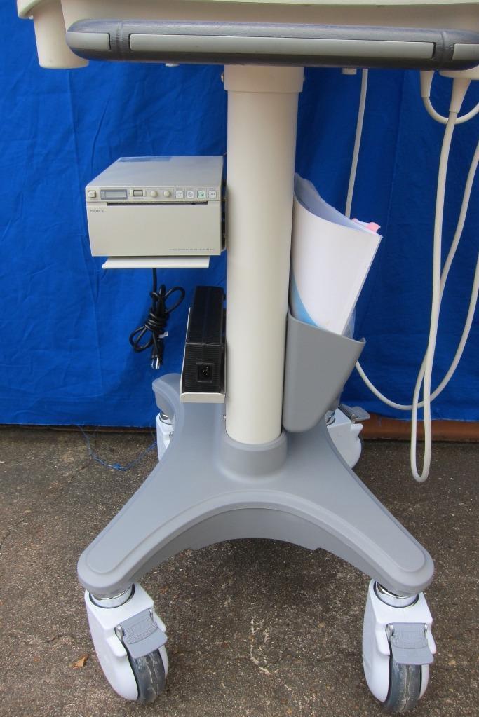 Sonoscape A6 Ultrasound System with 2 Probes, Trolley, Printer, Complete Set DIAGNOSTIC ULTRASOUND MACHINES FOR SALE