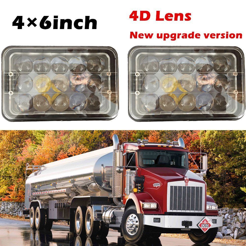 4x6" 45W LED Headlight Bulb Sealed Beam 4D Lens For FREIGHTLINER FLD 120 112 611553550777 DIAGNOSTIC ULTRASOUND MACHINES FOR SALE