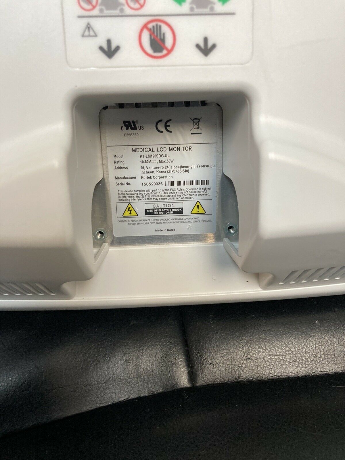 GE Logiq Ultrasound Series 19” LCD Monitor Model 5392293-22 DIAGNOSTIC ULTRASOUND MACHINES FOR SALE